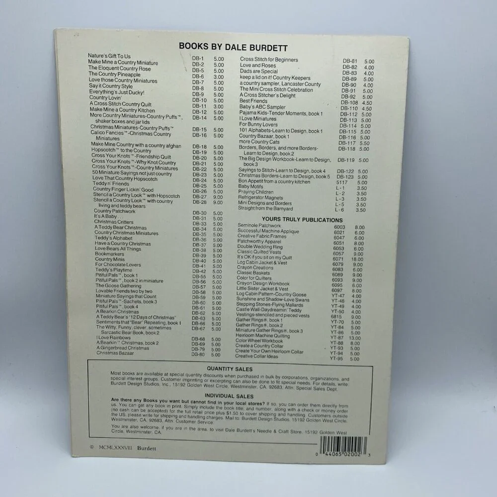 Praying Children By Dale Burdett Leaflet 2 Cross-stitch Pattern Preowned L-2